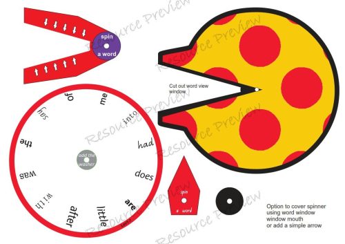 Sightword activities Lv1-7 - Image 6