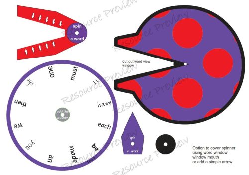 Sightword activities Lv1-9 - Image 6