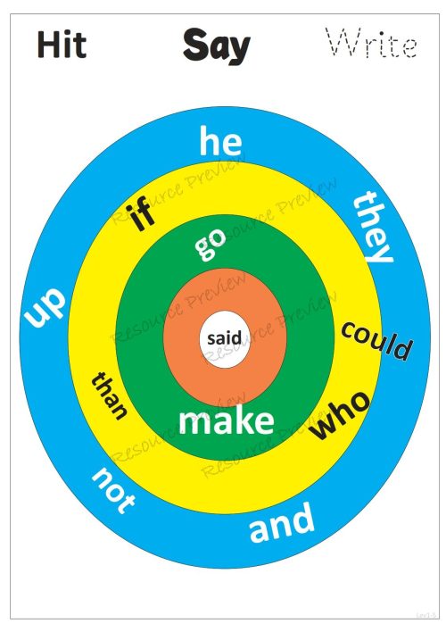 Sightword activities Lv1-5 - Image 6