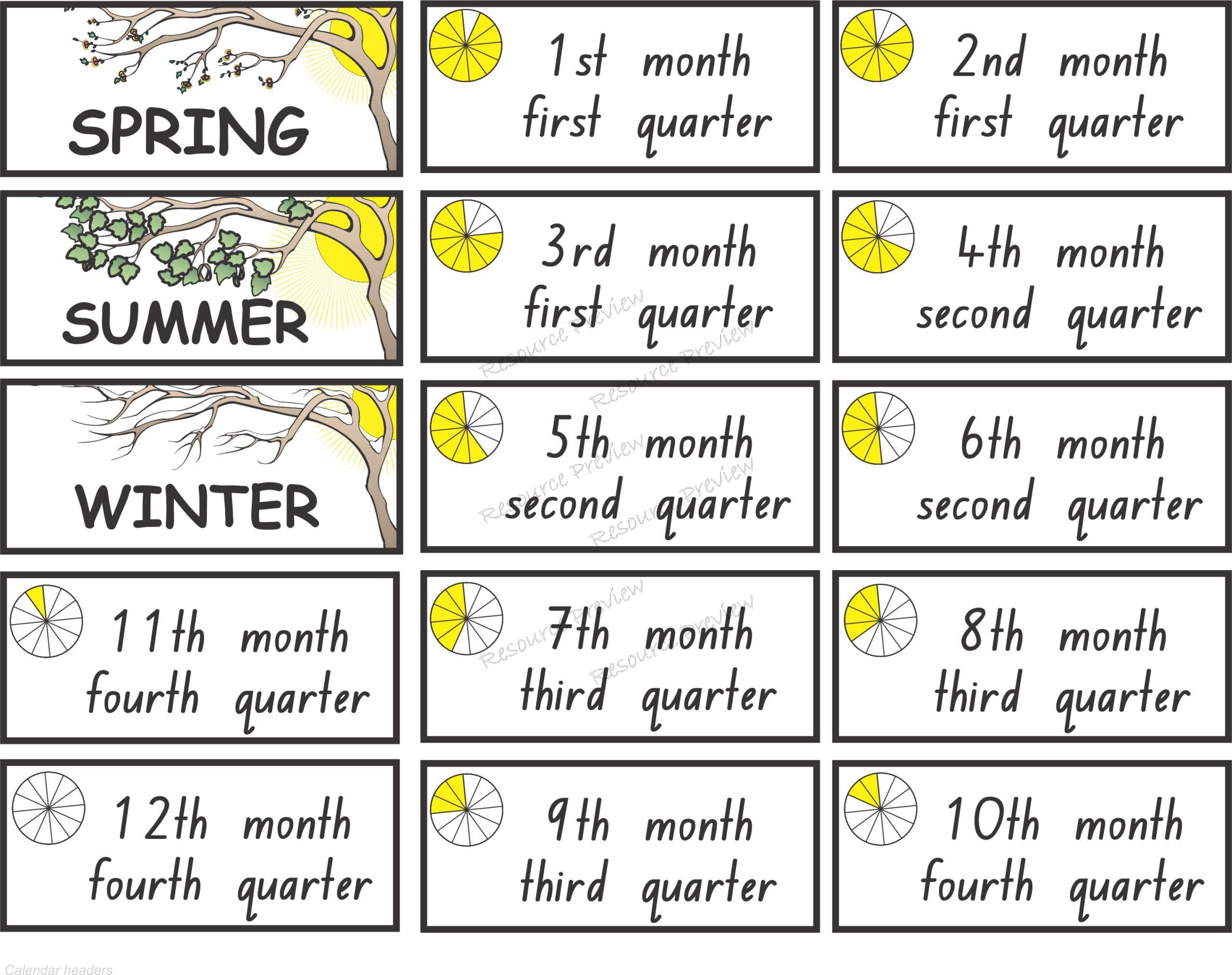 Classroom calendar - Image 7