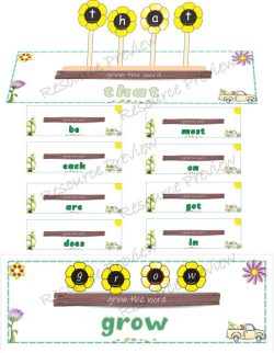 Sightword Grow first 300