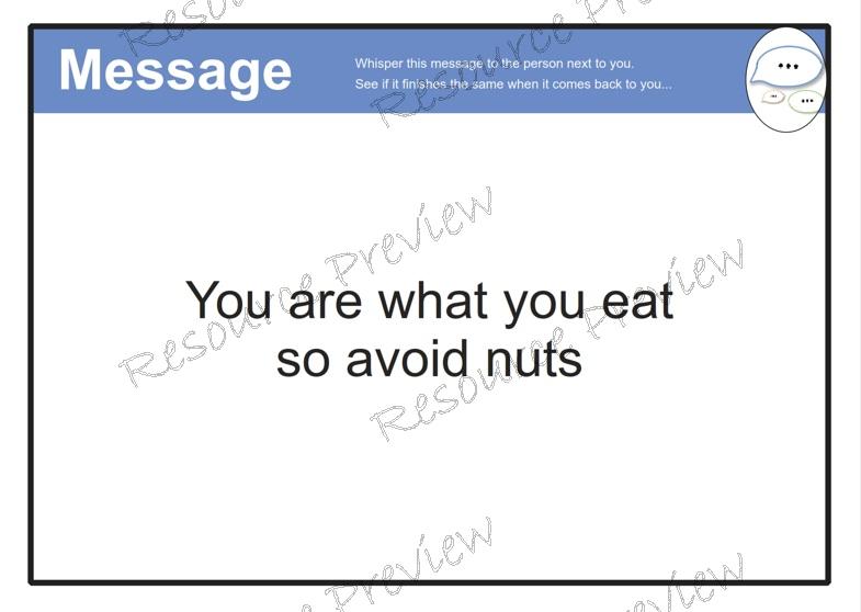 Message along cards x32