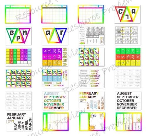 Classroom calendar - Image 10