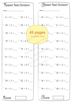 Speed test division (2.3.4.5.10)