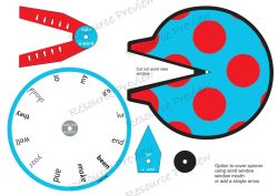 Sightword spinner Lv1-10