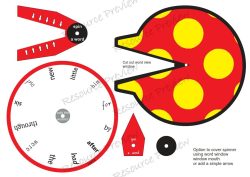 Sightword spinner Lv1-2
