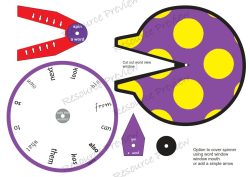 Sightword spinner Lv1-3