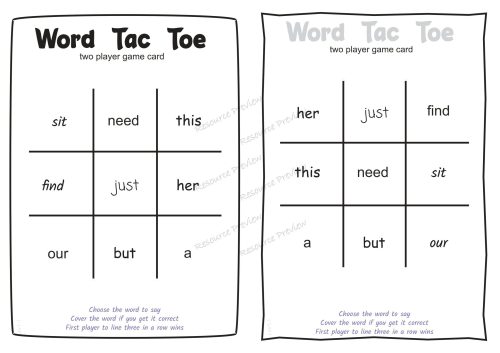 Sightword activities Lv1-1 - Image 4