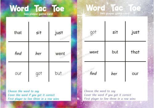 Sightword activities Lv1-1 - Image 2