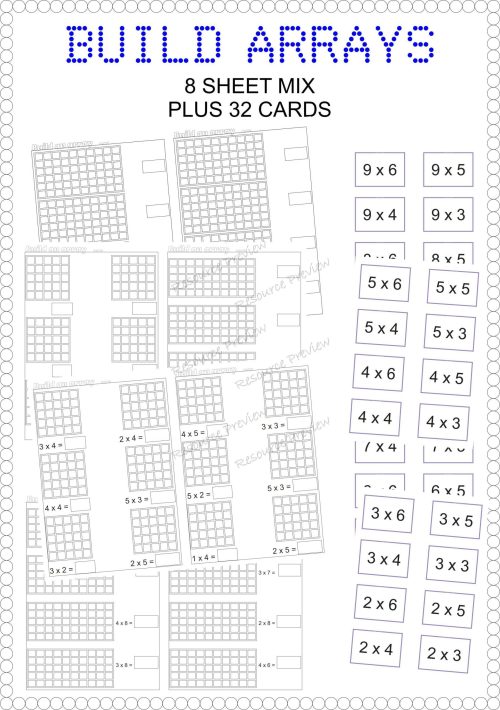 Array worksheets - Image 2