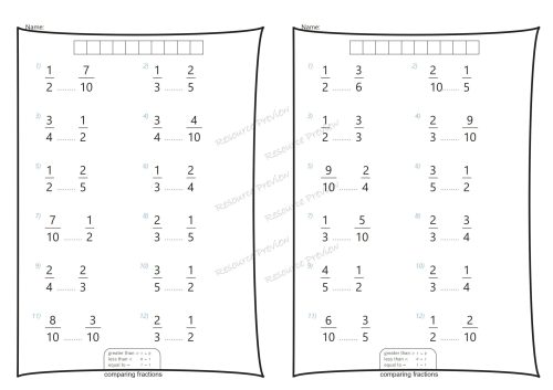 Comparing fractions - Image 2
