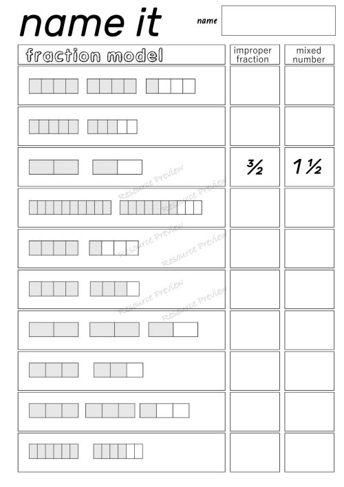 Convert improper-mixed fractions - Image 2