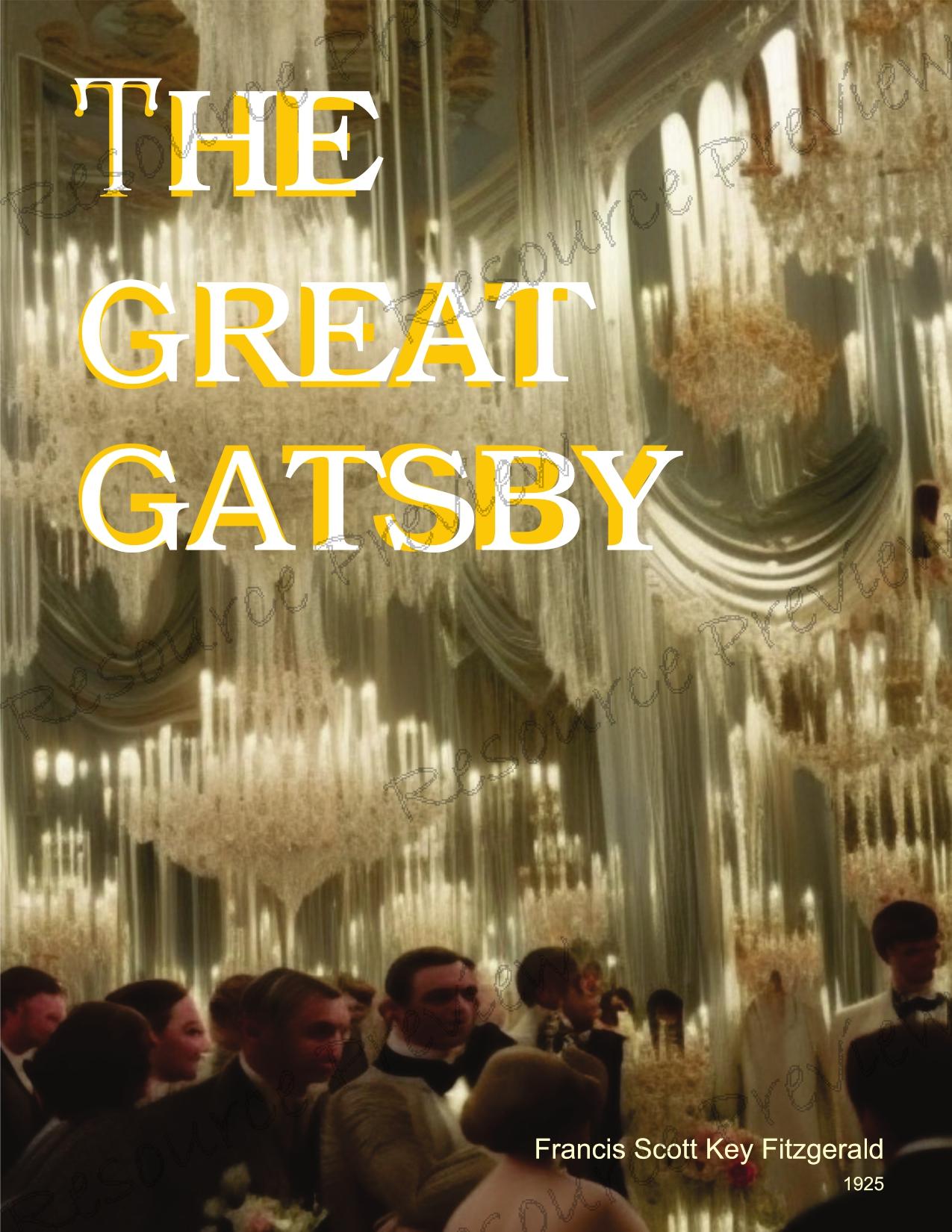 THE GREAT GATSBY - F Scott Fitzgerald