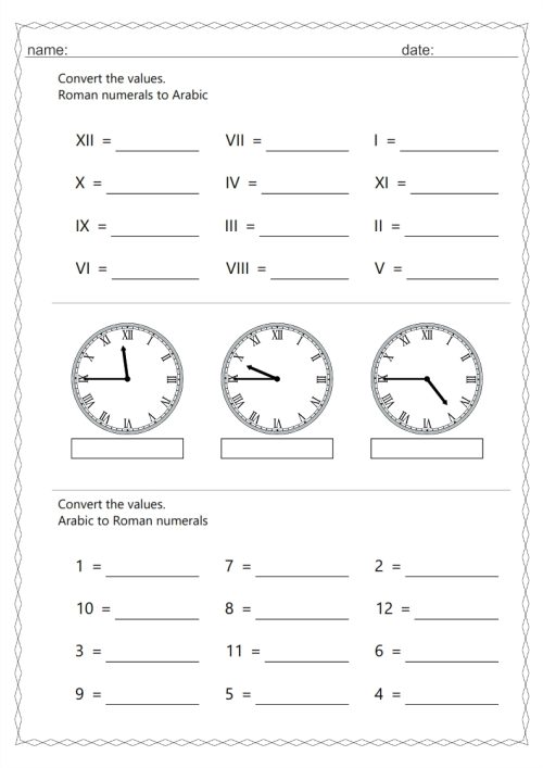 Roman numeral clock 15 min interval - Image 2