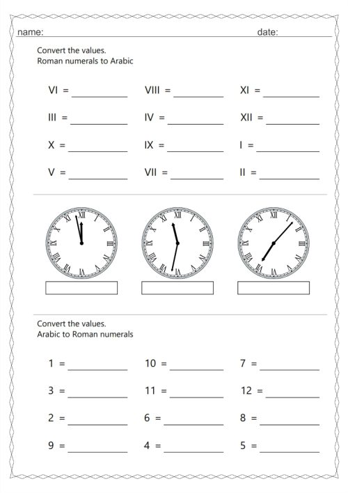 Roman numeral clock 1 min interval - Image 4