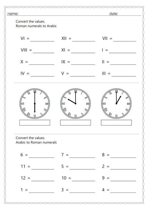 Roman numeral time O'clock - Image 2