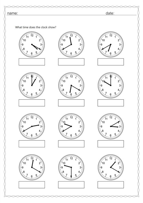 Analogue and digital time 10 min interval - Image 2