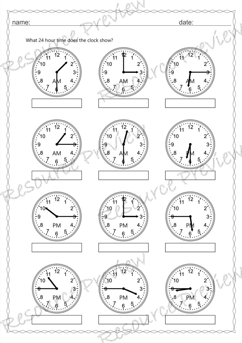 Roman numeral clock 15 min interval