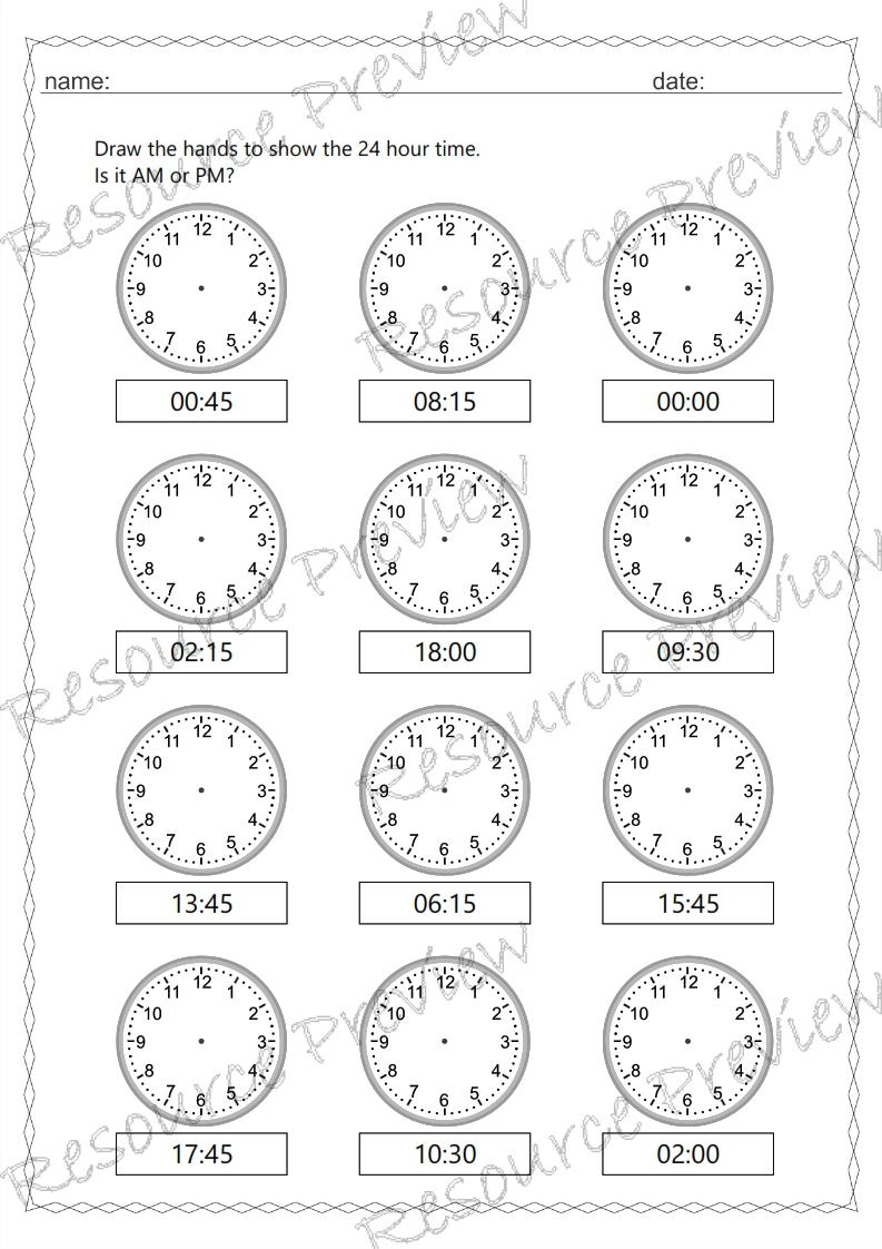 Roman numeral clock 15 min interval - Image 4