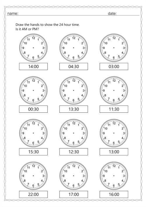 24 hour time 30 min interval - Image 2