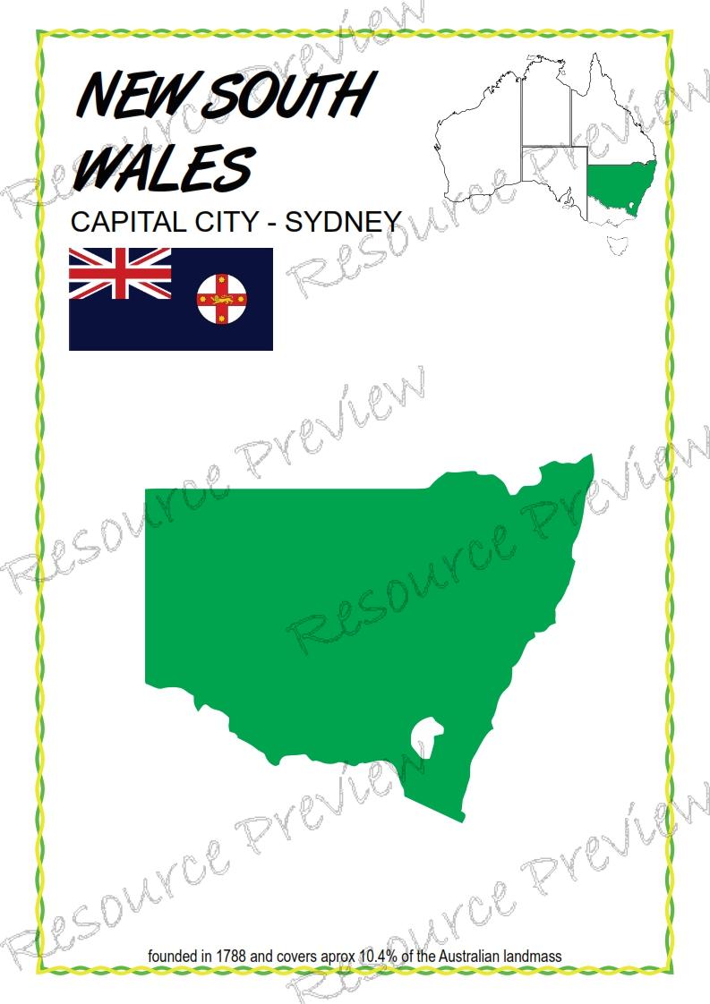 Poster set - Australian States and Territories - Image 3