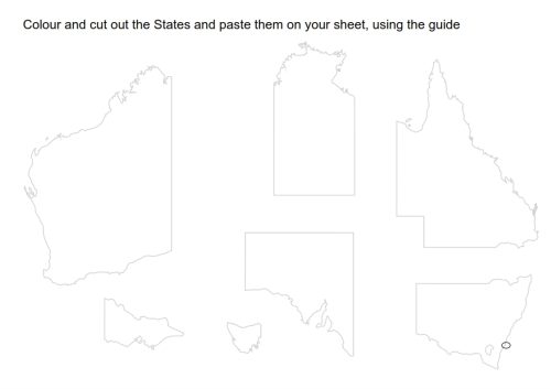 Map work  - Australian States and Territories - Image 4