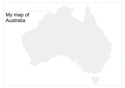 Map work  - Australian States and Territories