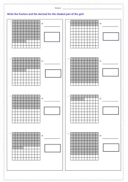 Fraction and decimal