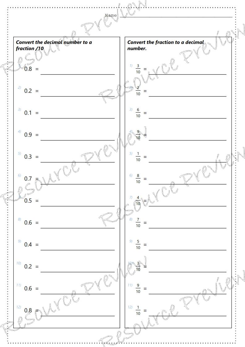 Fraction and decimal - Image 4