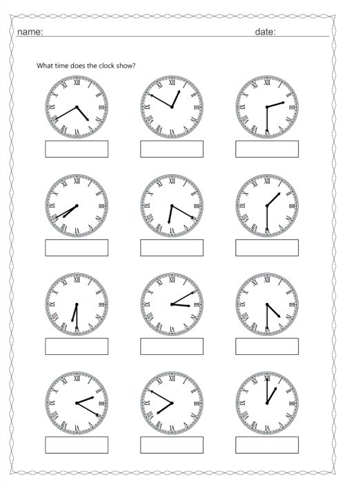 Roman numeral clock 10 min interval - Image 3