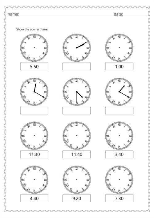 Roman numeral clock 10 min interval - Image 5