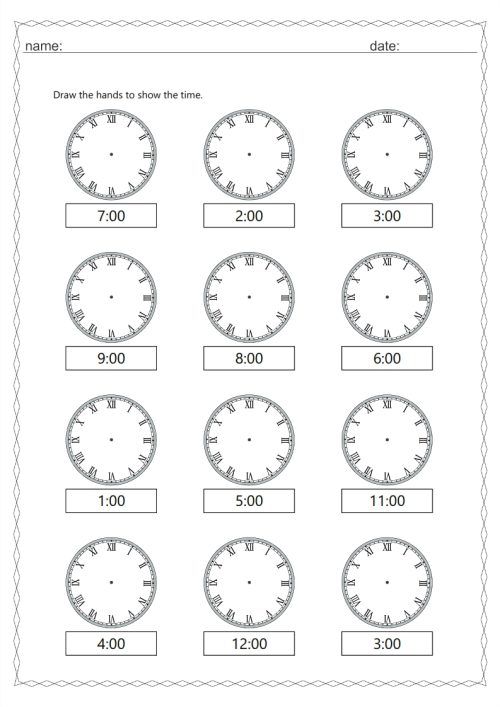 Roman numeral time O'clock - Image 4