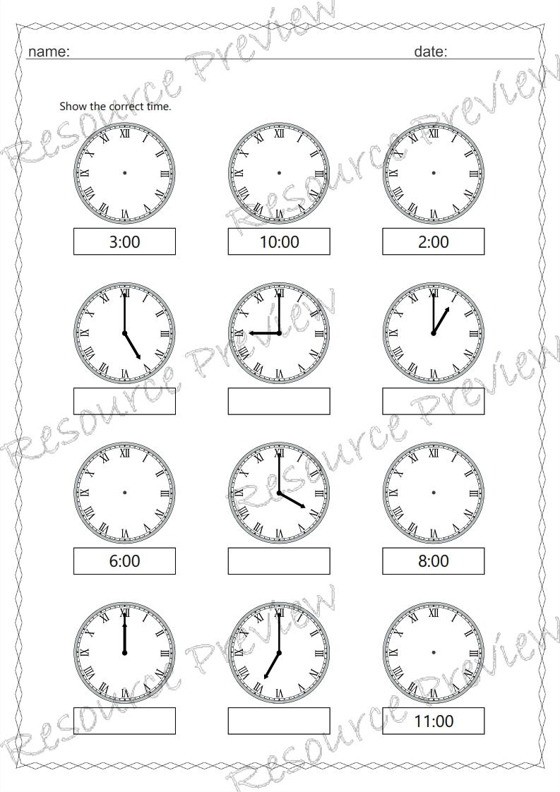 Roman numeral time O'clock - Image 5