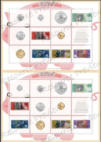 Bingo - Australian currency