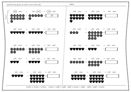 Identify odd and even numbers pack - Image 3