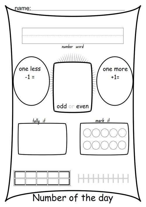 Number of the day to 10 template - Image 2