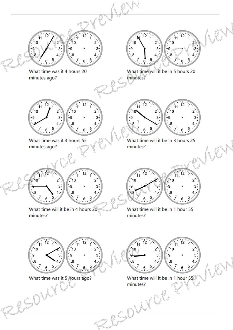 Passage of time - future and passed mix