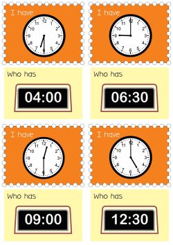 I have who has Hour and 30 minute time